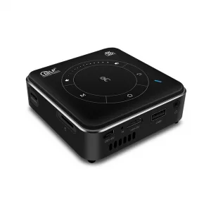 Multimedia Home Outdoor Theater Presentation Equipment Android 9 Wi-Fi Dlp Smart Mini Projector LED Lamp 4K Portable US Battery