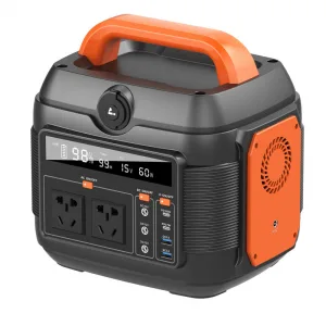 Solar Outdoor 110v 220v 600w Lithium With Speaker Wireless Charging Portable Battery Power Station /