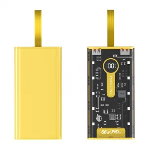 New Quality Assurance Customization Logo Small Gift 20000 MAh 10000mAh 66W Super Fast Charging Mobile Power Bank